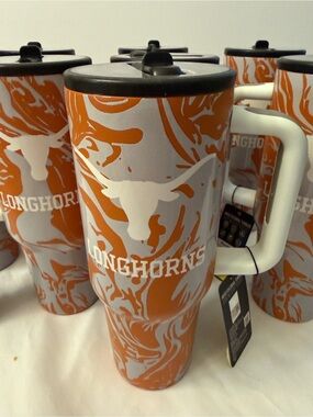 NWT Texas Longhorns 40 OZ Colossal Tumbler Stainless Steel
